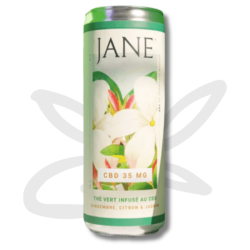 Ice tea CBD 35mg "Gingembre, Citron, Jasmin" 25cl - Jane CBD