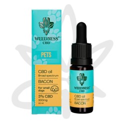 Huile CBD chien 3% "Bacon"...