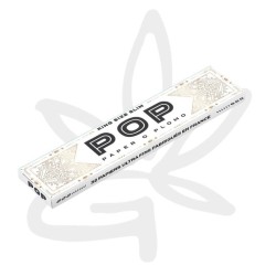 Feuilles à rouler "POP" White Paper O Plomo Hemp Edition king size slim x40 + Tips - PRT LAB - Accessoires cannabis