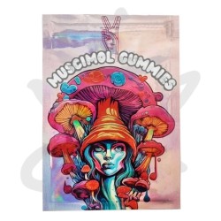 Magic mushrooms gummies x2 (5mg muscimol/gummy)