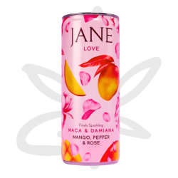 Canette "Love" 25cl | Mangue, Poivre, Rose + MACA & Damiana - Jane