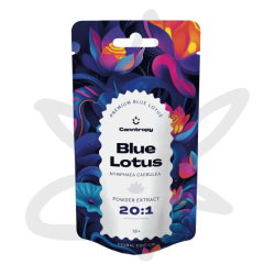 Lotus Bleu Powder Extract 20:1 (Nymphaea Caerulea) 10g - Canntropy