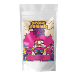 Gummies THC Delta 9 250MG "Cherry Berry" x10 (25mg/gummy) – Space Gummiz