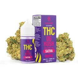 E liquide THC 89mg + 1000mg...