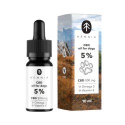 Huile CBD Chien 500mg 10ml...