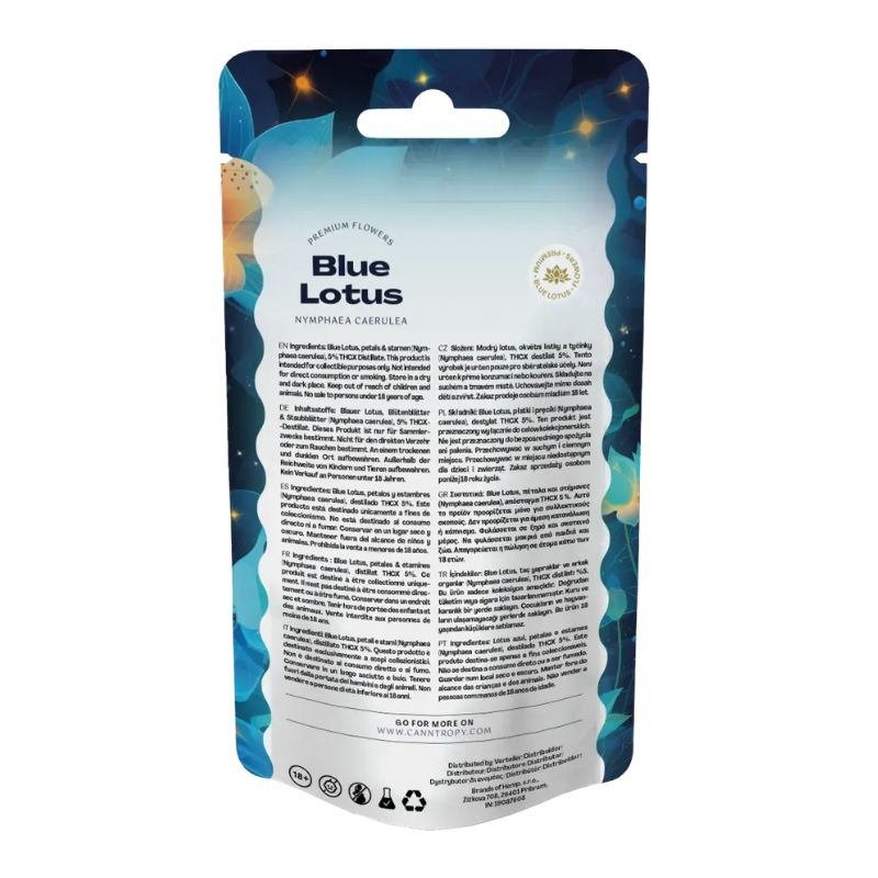 Canntropy Blue Lotus THCX (Nymphaea Caerulea) 3g (Infos)