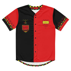Maillot de baseball Rasta -...