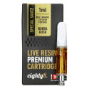 Cartouche CBD 45 % Bubba Kush Live Resin 1ml â Eighty8